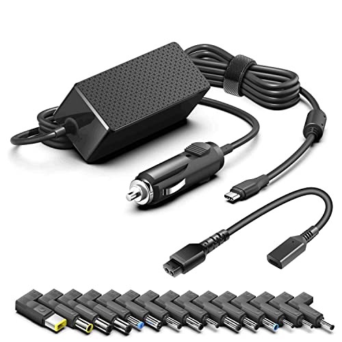 Cargador de coche para portátil universal HKY que evita quedarte sin batería al viajar