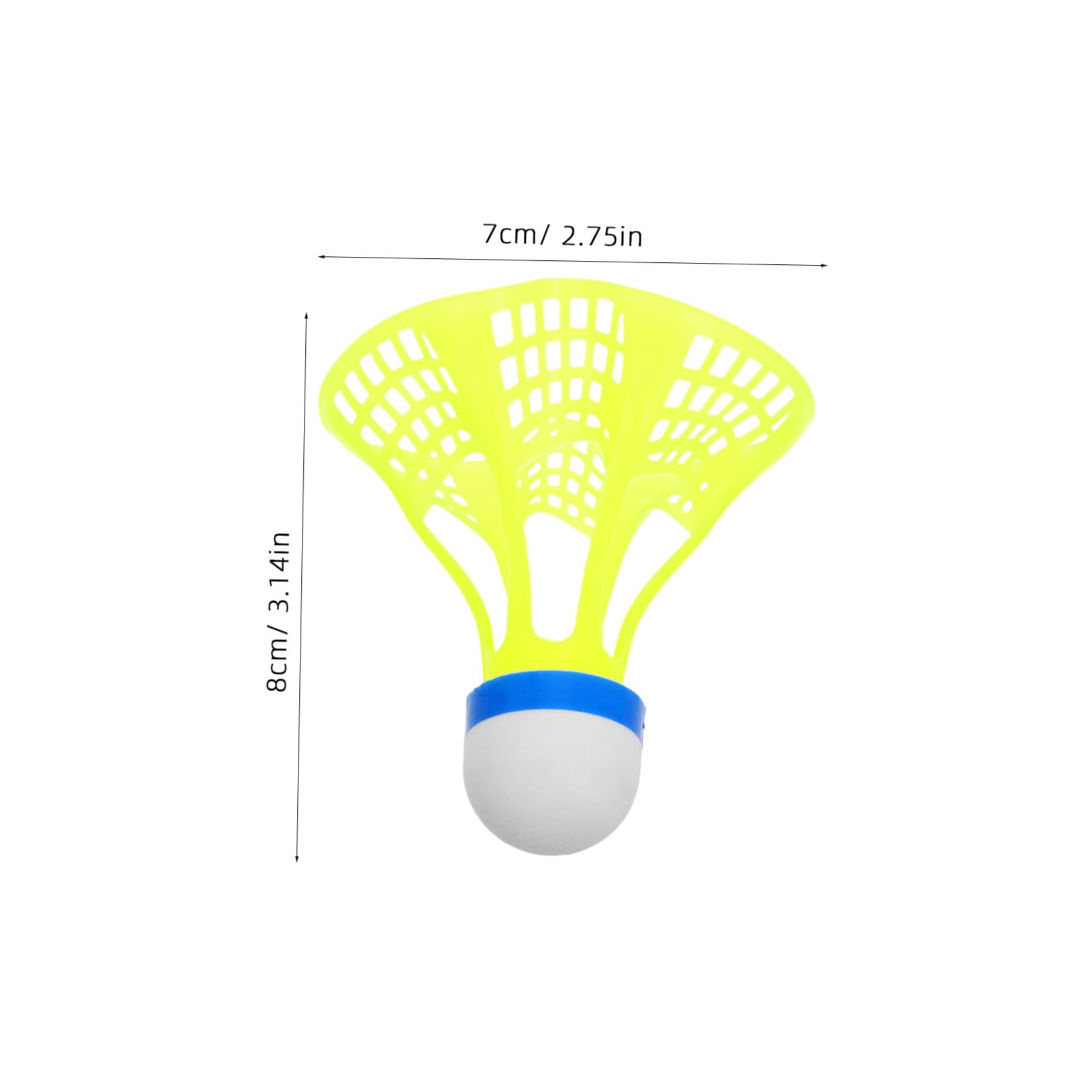 VICASKY Windproof Badminton Ball Luminous Badminton Training Tool Replacement Shuttlecocks for Outdoor Play