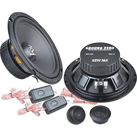 Altavoces para coche Ground Zero GZIC 16X de 2 vías Cover