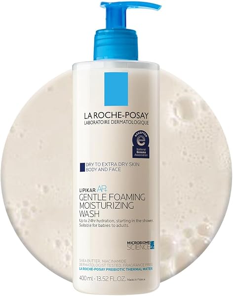 La Roche-Posay Lipikar AP+ Gentle Moisturizing Body Wash, with Shea Butter