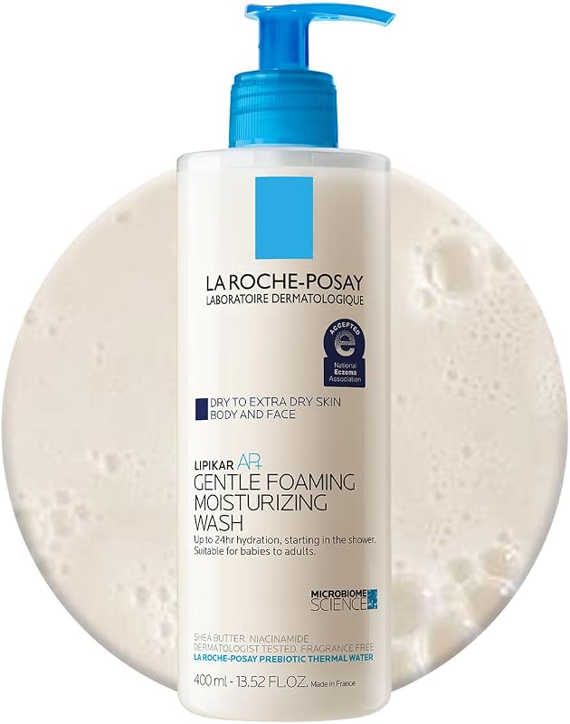 La Roche-Posay Lipikar AP+ sabonete líquido corporal com manteiga de karité