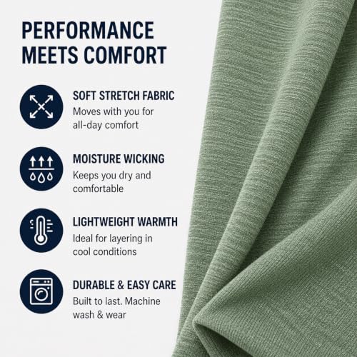 Image of Spyder Mens Quarter Zip Pullover Sweatshirt - Dry Fit Quarter Zip Hoodie