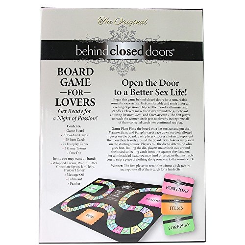 Little Genie Productions Behind Closed Doors Board Game #TOP3