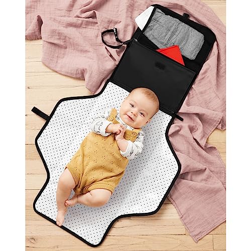 Image of Skip Hop Pronto Signature Portable Changing Mat, Cushioned Diaper Changing Pad with Built-In Pillow