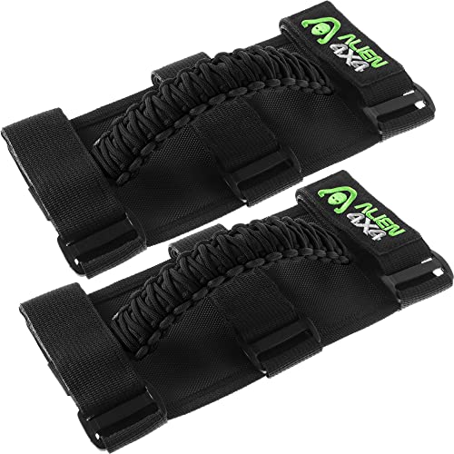 ALIEN SUNSHADE Jeep Haltegriffe (schwarz) – passend für Jeep Wrangler...