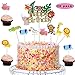 Produktbild Sunshine smile kuchendeko Tiere Geburtstag,lefant Zebra Giraffe Krokodil,Geburtstag tortendeko Junge,Tier Kuchendeckel Topper,Muffin deko,kuchendeko Tiere (36 Stück)
