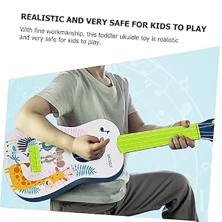 SUPVOX Jouets Musicaux Éducatifs Jouet De Guitare Musicale Jouet De Guitare Ukulélé Jouet d’apprentissage De La Guitare Mini Ukulélé Tout-Petit Instrument à Cordes Enfant Plastique - Les Beatles, Paul McCartney, John Lennon, RIngo Starr, George Harrison SUPVOX Jouets Musicaux Éducatifs Jouet De Guitare Musicale Jouet De Guitare Ukulélé Jouet d'apprentissage De La Guitare Mini Ukulélé Tout-Petit Instrument à Cordes Enfant Plastique – Image 4