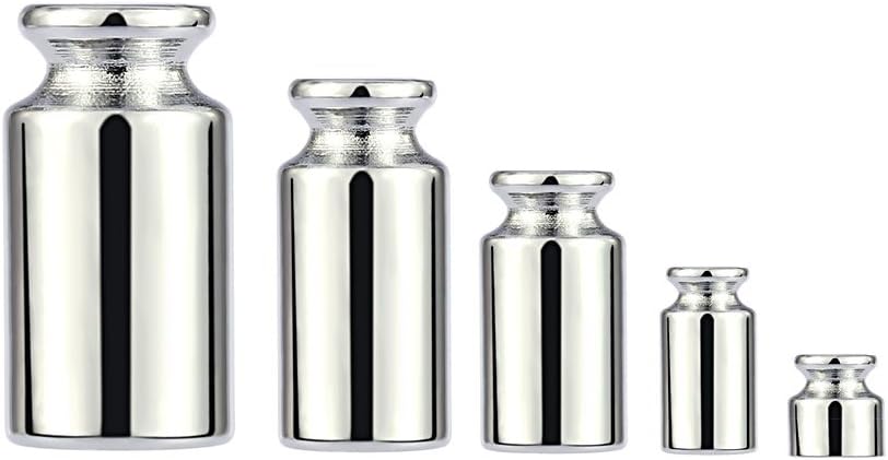 Chrome Plating Calibration Gram Scale Weight Set for Digital Balance 1g 2g 5g 10g 20g