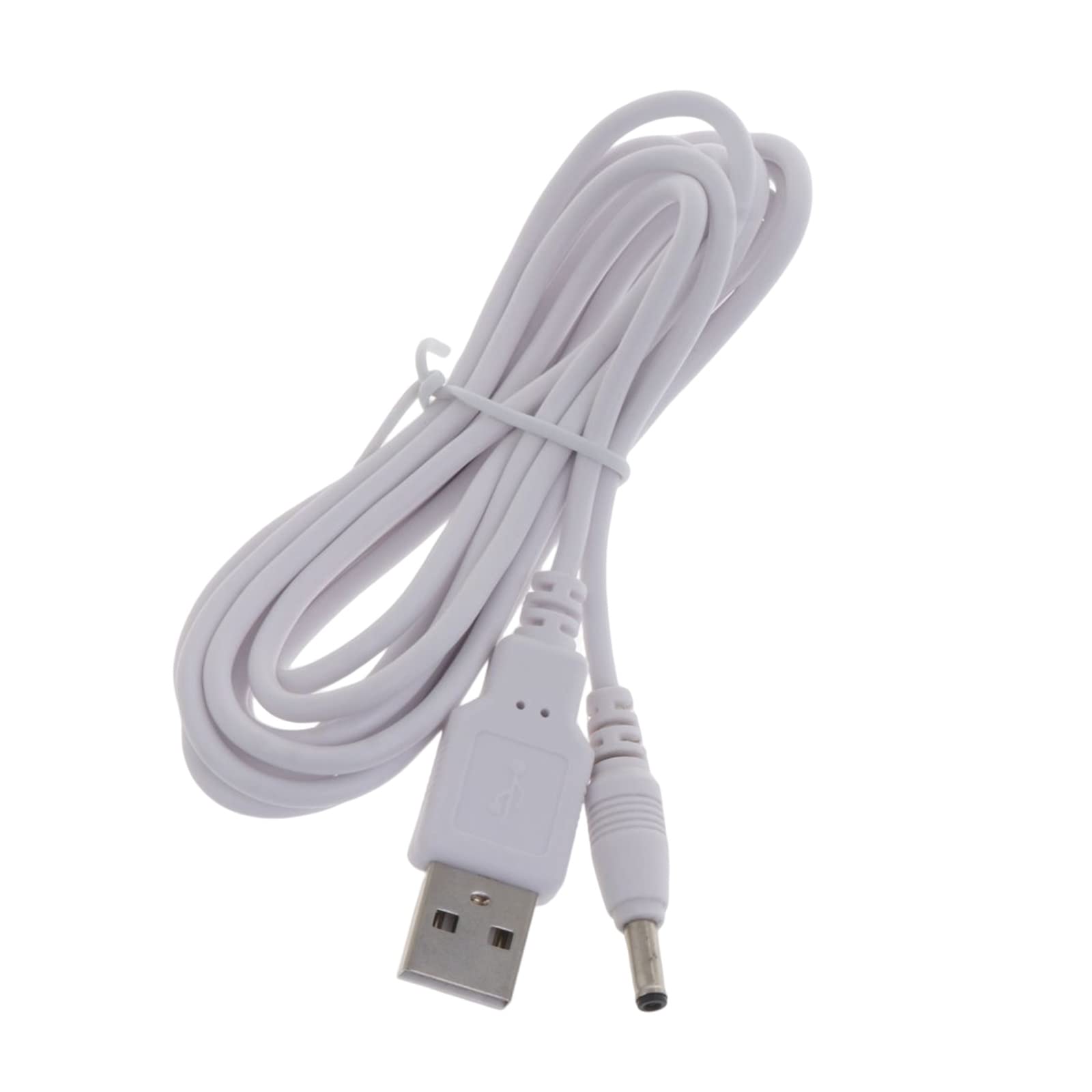 Kobeleen 1m/2m/3m 5V Power Cord USB to 3.5mm 1.35mm Adapter Connector Charging Cable Plug Not Support 12 Voltage