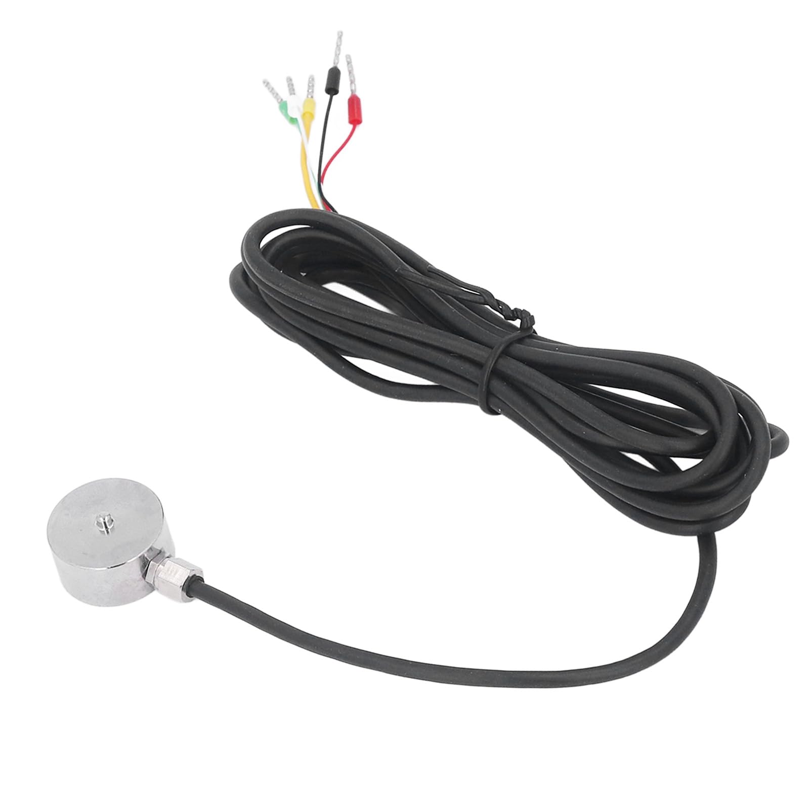 Ausla Celda de Carga de Mini Botón, Microsensor de Acero Inoxidable con Chip Avic, Sensor de Presión de Tensión Preciso para Equipos de Automatización en Producción Digital (30KG)