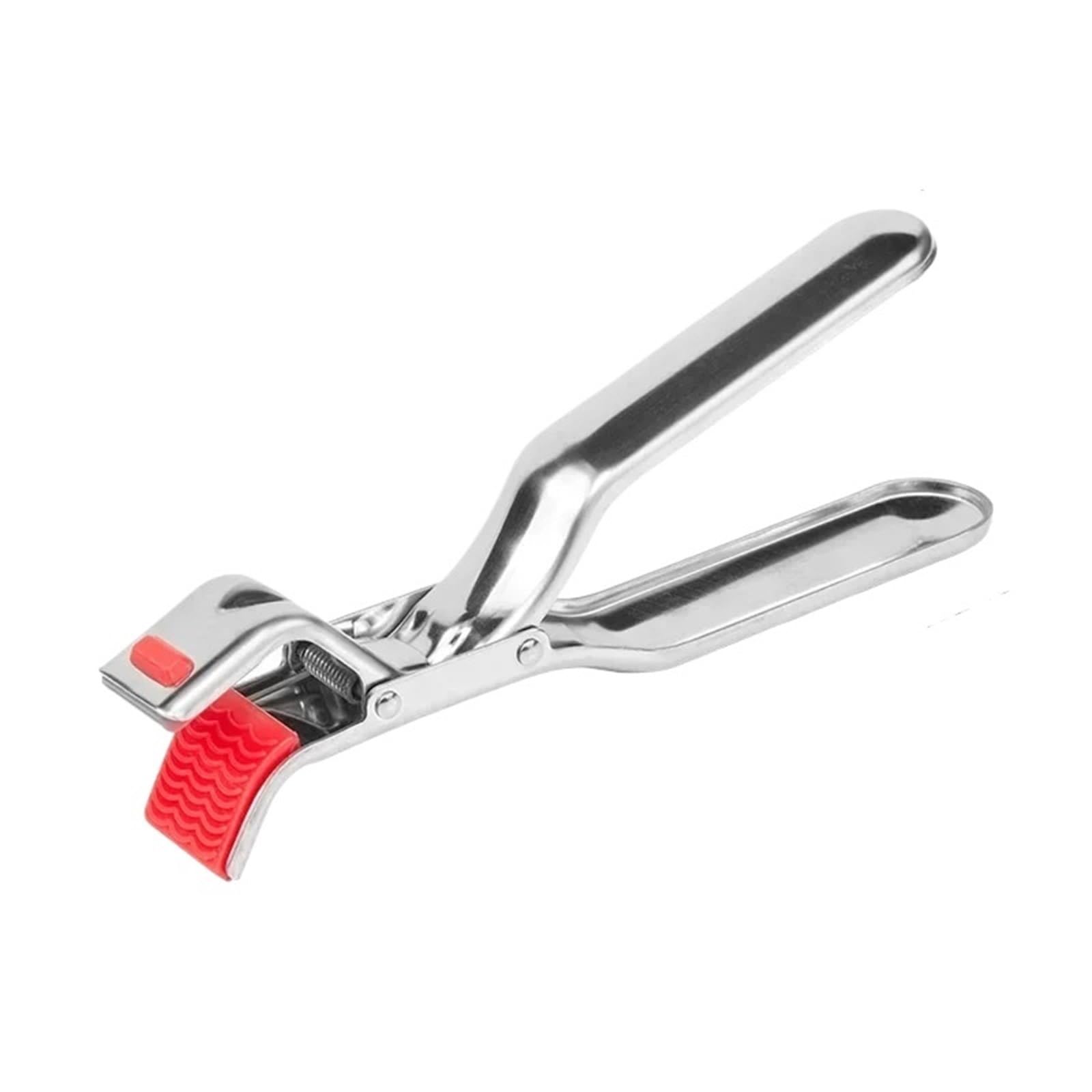 Pinza for plato caliente, pinza for tazón antiescaldaduras, mango ergonómico, soporte de abrazadera for sartenes, freidoras aire, hornos vapor, 5 uds Para Sujetar Ollas