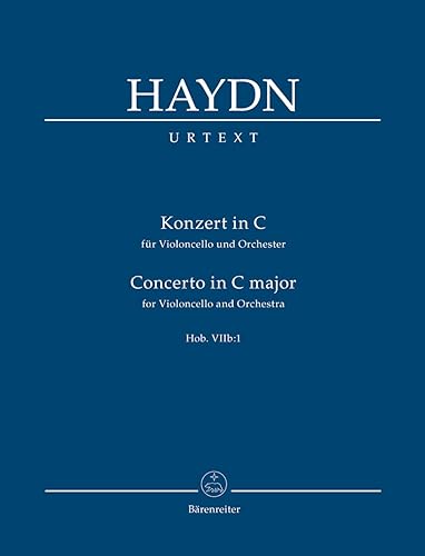 Haydn Cello Concerto in C Major, Hob. VIIb1 (Study Score)