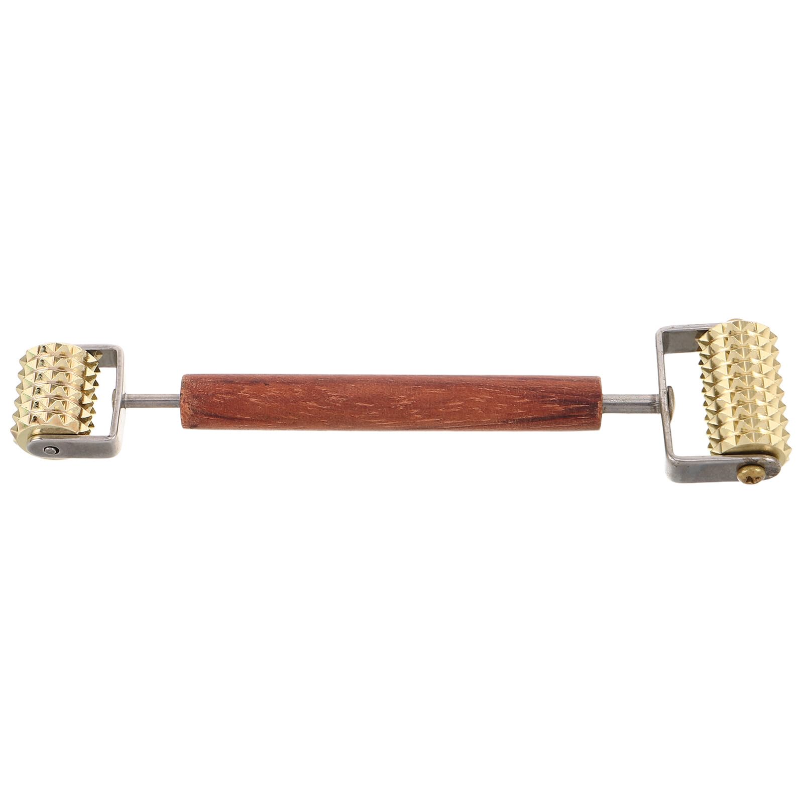 NUOBESTY Rodillo Facial Multifuncional 3D de Doble Cabezal para Masaje Terapéutico Dispositivo Adelgazante Facial Portátil de Madera para Cuidado Piel Tonificación y Lifting en Rostro y