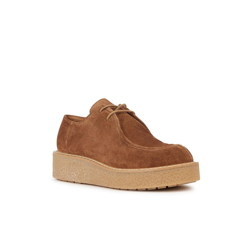 Geox - D ELIDEA D, Plataforma, Brown,