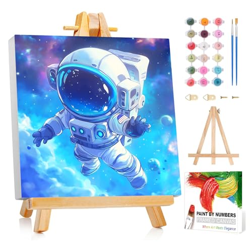Reivworl Astronaut Paint By Numbers Kit