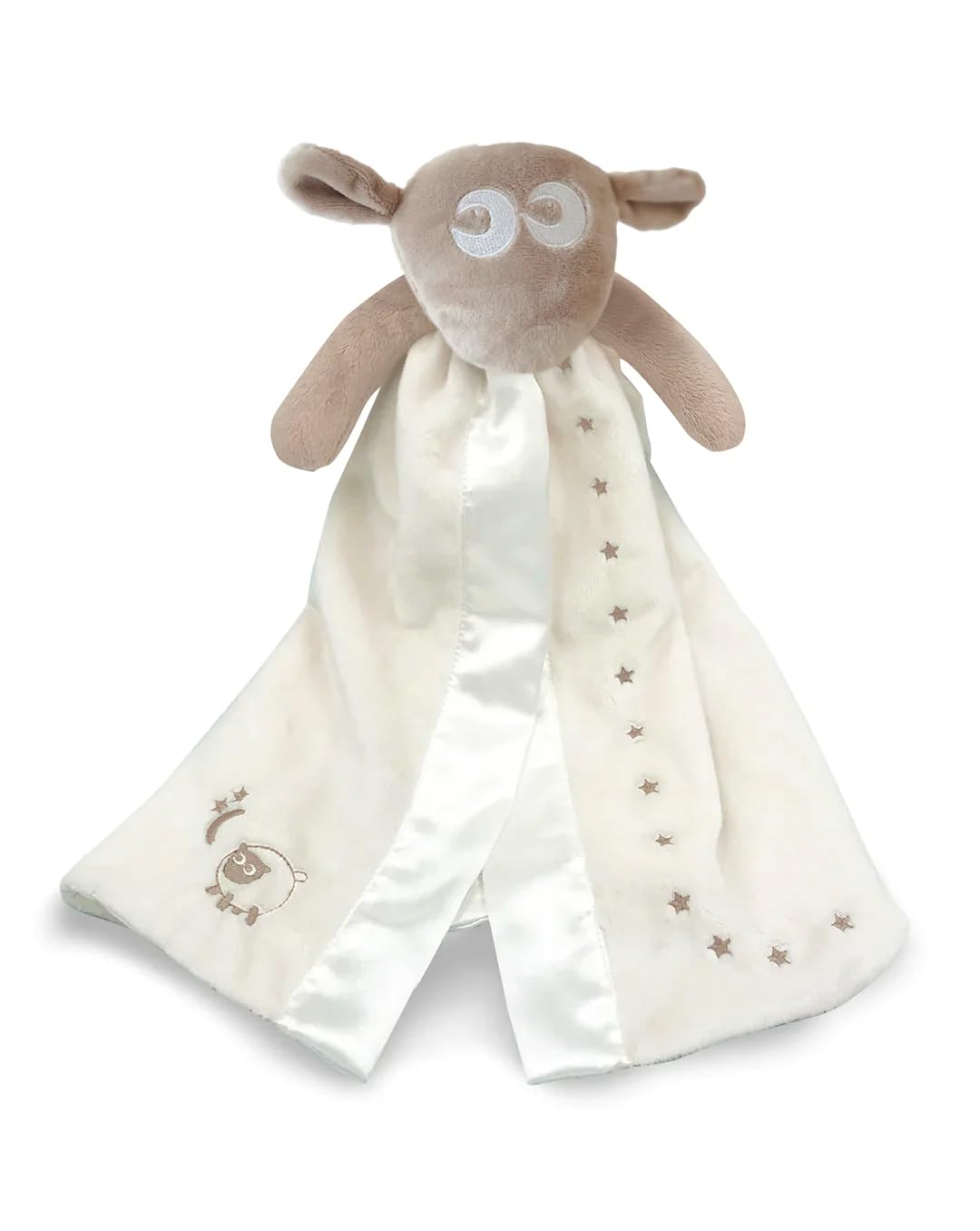 Sweet Dreamers, Ewan Baa Baa Blankie, Beige - Baby Comfort Blanket
