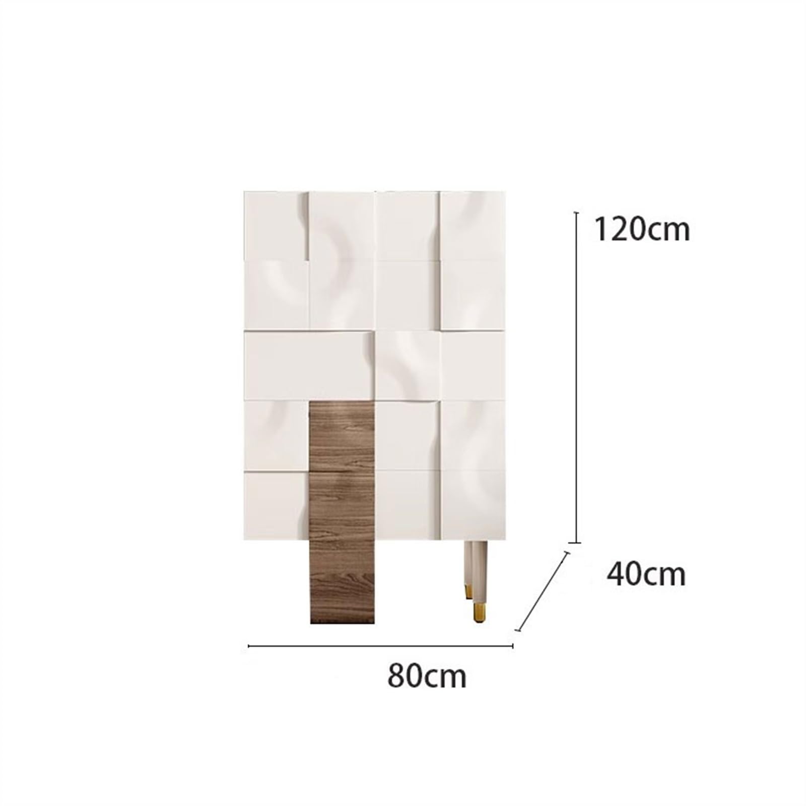 disegni di stoccaggio Cassettiera creativa, cassettiera for camera da letto con 5, lussuoso mobile portaoggetti in legno for ingresso, comodino divano accanto al cassetto del tavolo
