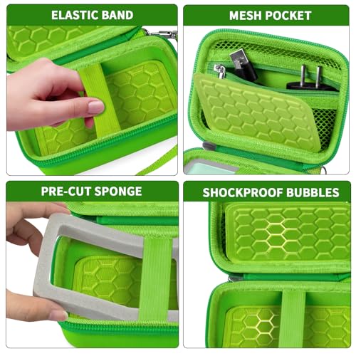 Funda Protectora para Cámara Digital Color Verde Pasto miniatura 4