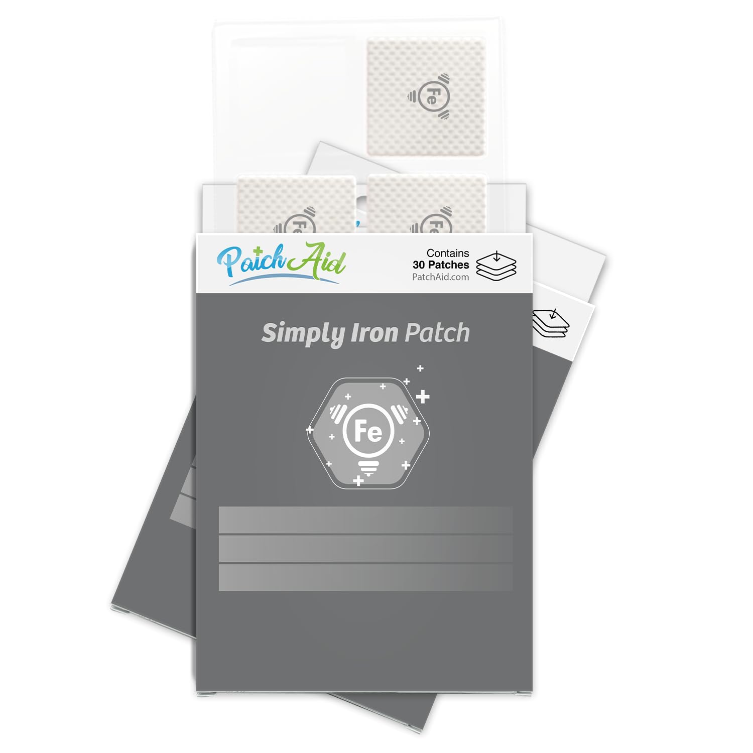 Simply Iron Patch by PatchAid (30-Day Supply)