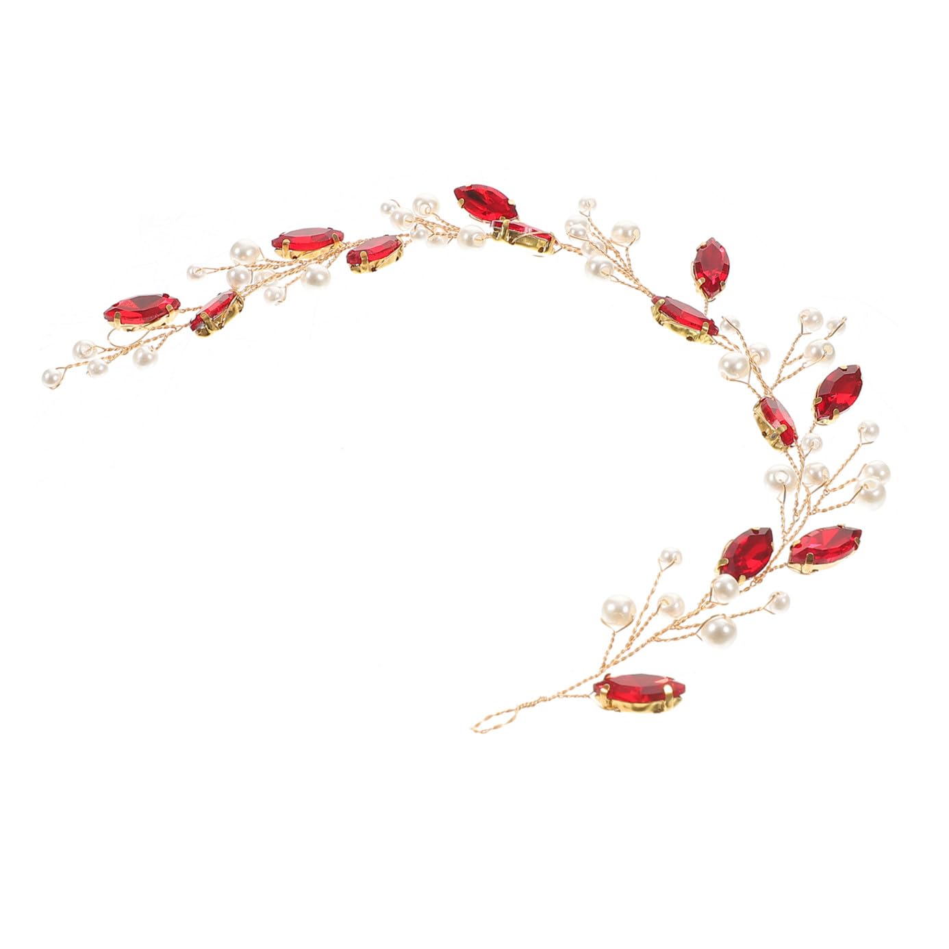 Healeved 5piezas Diadema De Perlas Para Novia Tocado Nupcial Decoración De Cabello Para Bodas Accesorio Elegante Para Fiestas y Eventos Especiales