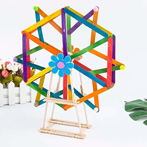 Mr. Pen- Craft Sticks, 200 Pack, 4.5 Inch, Green Popsicle Stick, Popsicle Sticks For Crafts, Wood Sticks, Sticks For Crafting, Wax Sticks, Popsicle Stick Crafts For Kids, Wooden Sticks For Crafts #TOP6