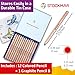 STOCKMAR Triangular Colored Pencils 12 Count + 1 Graphite Pencil In a Tin Case: Professional Art Supplies For Adults Artist And An Ideal School Supplies Colored Pencils For Kids At Home Or Classroom