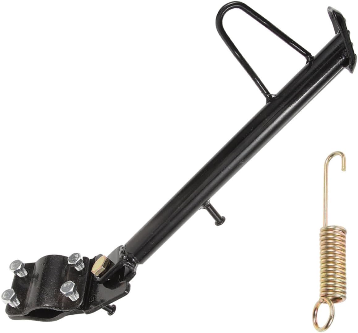 Motorcycle Side Stand Metal Kickstand Replacement Electric Scooter Support Bracket for Enhanced Stability and Balance Parking Safety Accessory