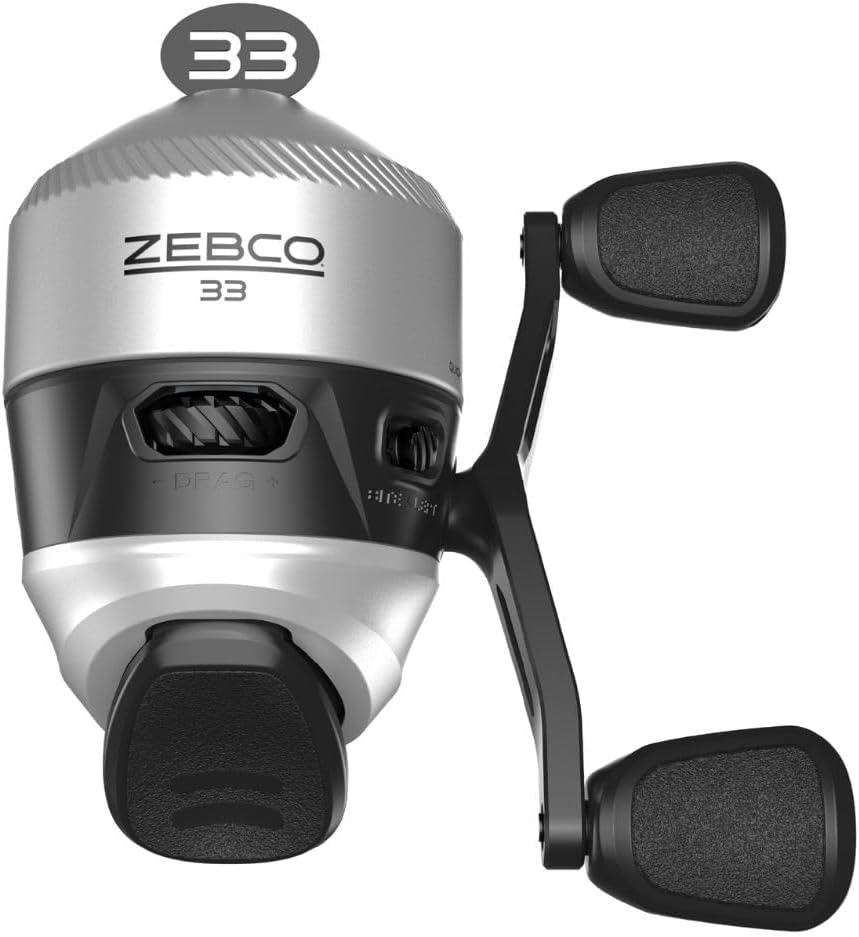 33 Spincast Reel - Silver (Clam Pkg)