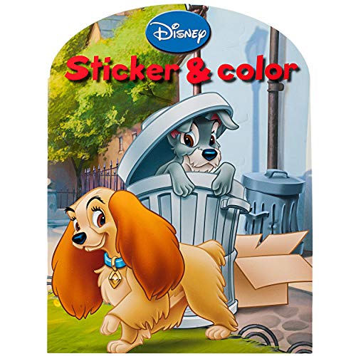 32 Seiten großes XL Malbuch - A4 - Disney Tiere & Filme - Dschungelbuch - Bambi - mit vielen Sticker & Aufkleber… – Bild 5