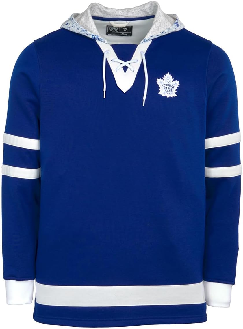 NHL Unisex-Adult Lace-Up Hoodie, Unisex Hockey Sweatshirt, NHL Officially Licensed Gear, Recycled Fabrics - Image 5