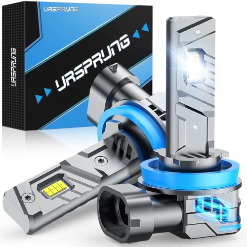 Image of Ursprung H11 Bulb, 2026 Elite Core 16 Chips 120000LM Brightest H8 /H9 Fog Light Bulbs,Enhanced Night Driving Visibility,Advanced Cooling System for 90000Hrs Lifespan, Pack of 2
