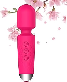 Portable Cordless Massager -Relaxes Muscles Multiple Speeds and Modes - for Body and Back Foot (Rose Red)