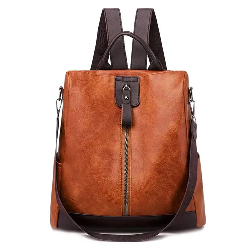 Backpack for Girls, Women - Stylish Faux Leather Shoulder Bags - Travel Antitheft Backpacks