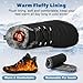 Hike Winter Footwear Barefoot Boots Mens Womens, Waterproof Winter Snow Boots, Warm Ankle Booties, Wide Toe Barefoot Hiking Boots, Non-Slip Zero Drop Sole Hike Shoes for Hiking Walking Outdoor