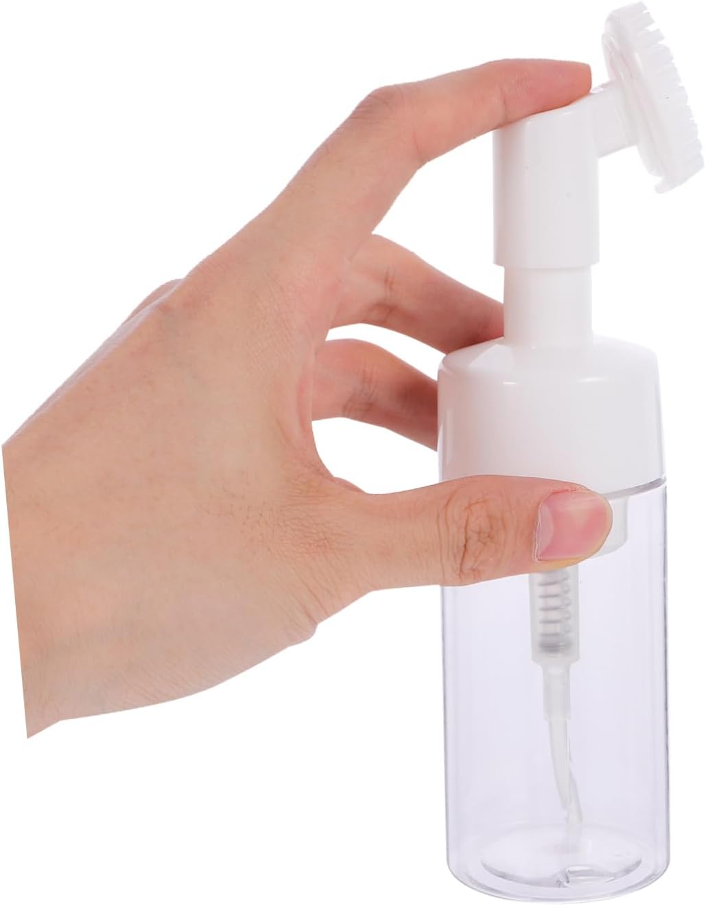 4Pcs Facial Cleansing Brush Bottle Set with Travel-Friendly Design for Effective Skin Cleaning and Makeup Removal