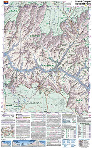 Grand Canyon Trail Map 7th Edition - Image 3