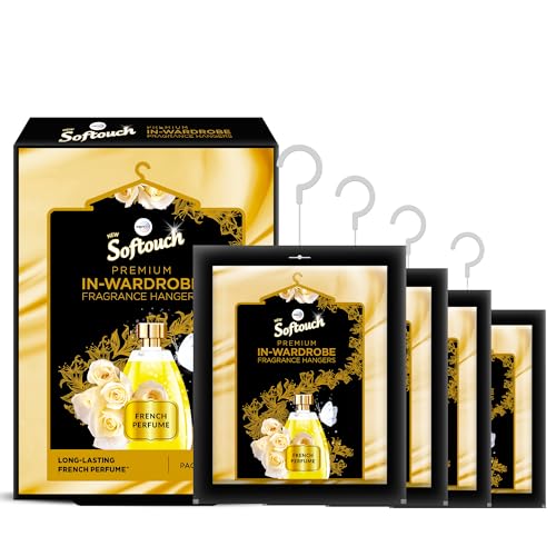Softouch Premium Wardrobe Freshener, with French Perfume, Pack Of...