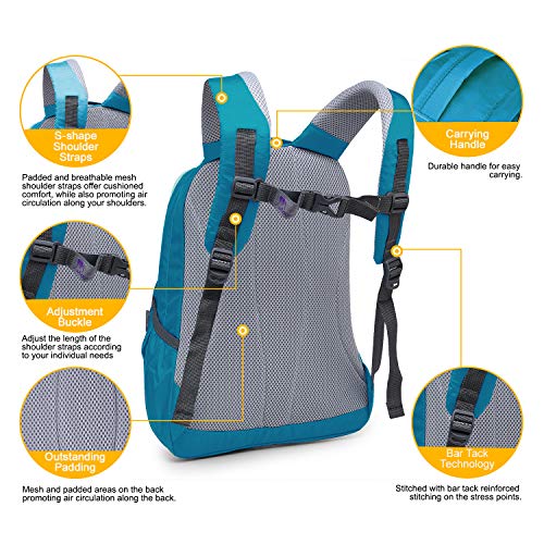 MOUNTAINTOP Kinderrugzak Kinderdagrugzak Schoolrugzak voor Jongens Meisjes,29 x 15 x 38cm - Image 6