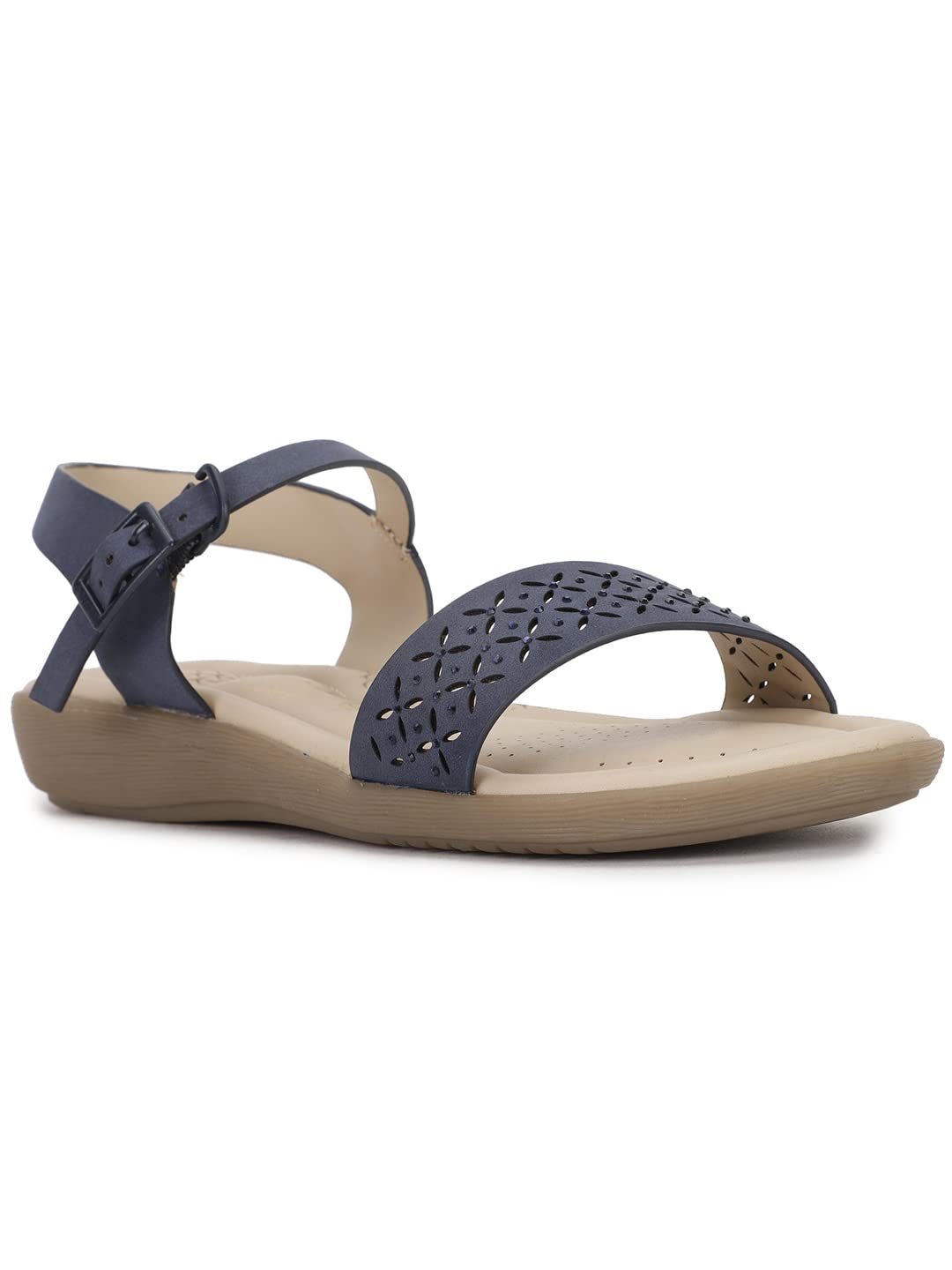 Bata Womens Britany Sandal Flats, Blue, (6619389), UK 6 (B0BJ6T5NNV) Amazon Price History, Amazon Price Tracker