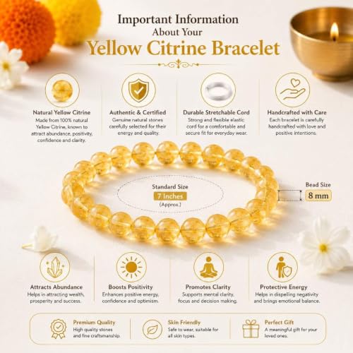 Image of Beaded Bracelet for Men & Women | Stretchable Handmade Prayer Meditation Yoga Wrist Bracelet | Stylish Everyday Wear | Free Size