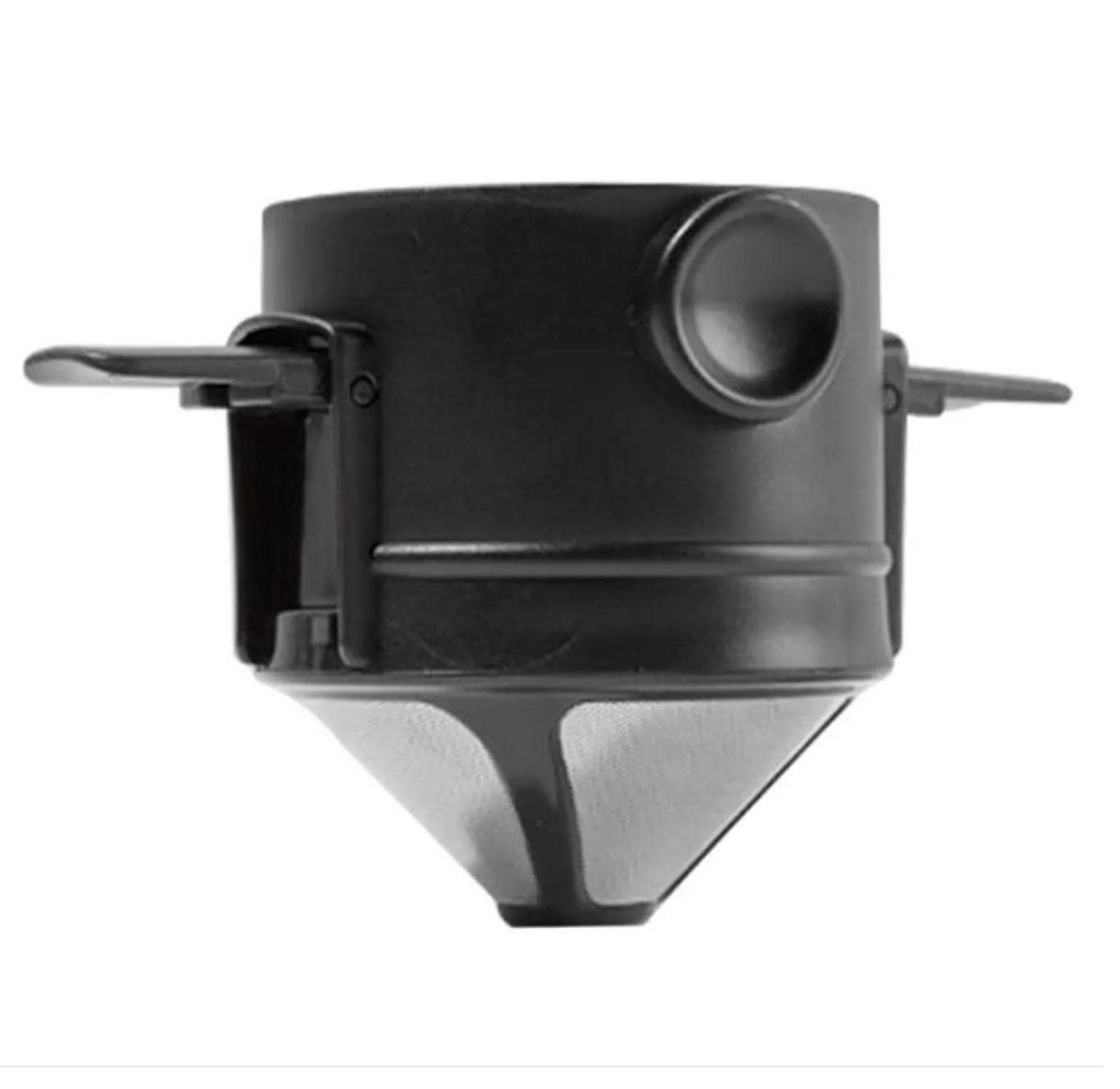 Sabai Living Stainless Steel Pour-Over Dripper, Paperless Reusable Single Cup Coffee Maker for Home, Office, Travel, Easy Clean and Environmental Friendly