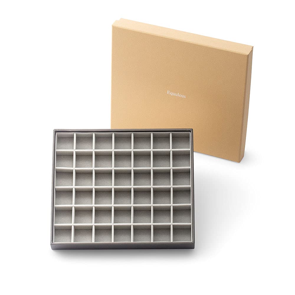 Buy Equuleus Deluxe Stackable Jewelry Display Organizer Tray w/ 42 Grid