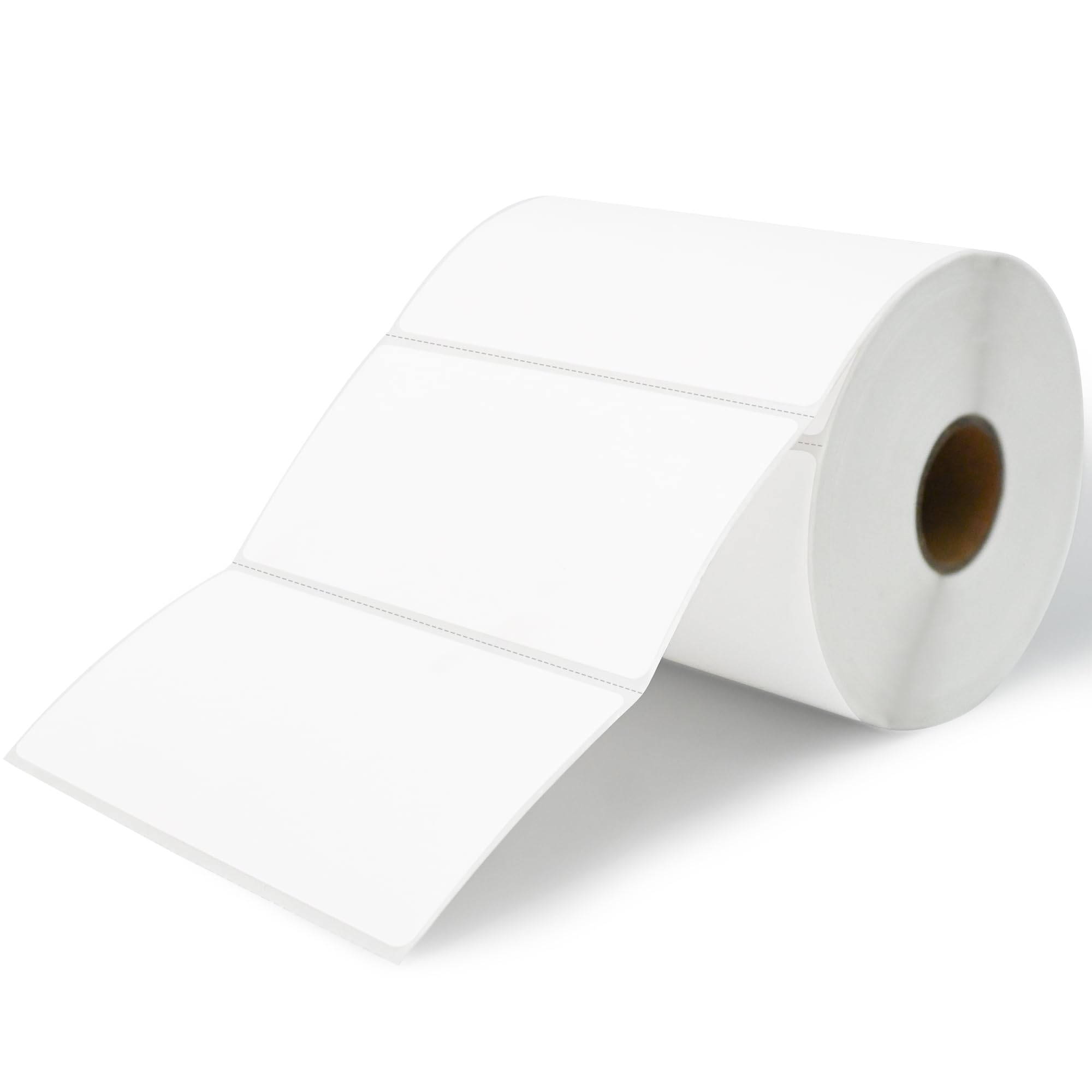 Y essential 4"X2" Direct Thermal Barcode Labels, Shipping Labels, 750 Labels of Roll, Compatible with Zebra Printers (1 Roll-750 Labels)