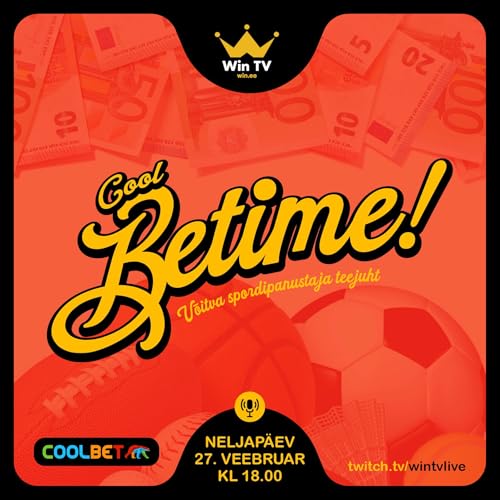 『Betime! #40 - V&otilde;itva spordipanustaja teejuht! - k&uuml;las Soccerneti peatoimetaja Raul Ojassaar』のカバーアート