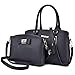 Tasche Umhängetasche Messenger Bag Portable Large Capacity Handtasche Kette Lady Bag (Farbe : Schwarz)