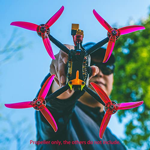 Gemfan 16Pcs Vanover Vannystyle 5136 Fpv Propellers 5.1 Inch Tri-Blade Pc Props Compatible With 2207 Racing Motors For Rc Freestyle Racing Drone Quadcopter #TOP3