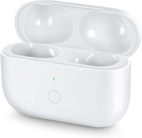 Funda de carga inalámbrica de repuesto compatible con AirPod Pro de 1 y 2 generación con carga USB-C, funda de cargador Air Pods Pro 1 2 con botón