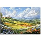 【LETTRES MARQUÉES AU DOS】: Ce puzzle est divisé en sections marquées « A-H » au dos. Cette conception réduit considérablement la difficulté, permettant même aux débutants de s'amuser. Idéal pour les échanges en famille ou entre amis, les sections facilitent la répartition des tâches et offrent un plaisir aux participants de tous niveaux