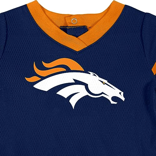 Image of Gerber NFL Baby Girls Jersey Dress and Diaper Cover