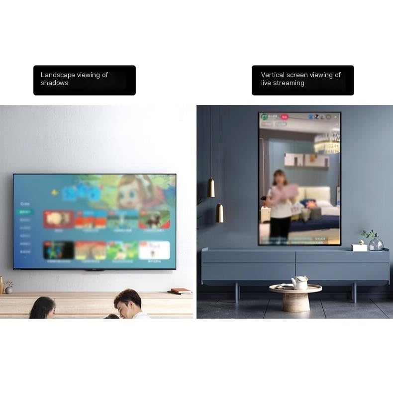 Support TV mural rétractable et rotatif pour écrans de 37 à 70 pouces - 7